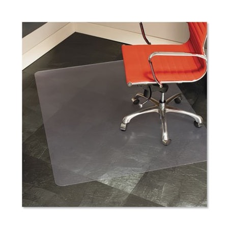 E.S. Robbins ESRobbins, MULTI-TASK SERIES CHAIR MAT FOR HARD FLOORS, HEAVIER USE, 46 X 60, CLEAR 132321